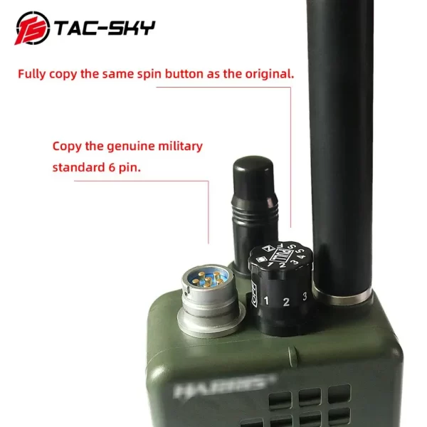 AN / PRC 152 152A Military Radio Walkie-Talkie Model Virtual Broadcast Box, Harris Military Virtual Chassis PRC 152 152a - Image 4