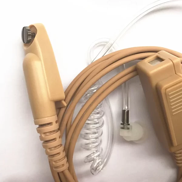 Covert Acoustic Tube Earpiece Headphone Mic for Motorola GP328Plus GP344 GP388 GP688 - Image 3