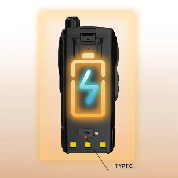 BAOFENG UV-27L Handheld Walkie Talkie Tri-Band 999CH NOAA Type-C Charging - Image 4