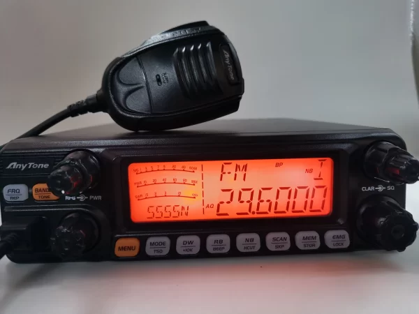 AnyTone AT-5555N II 28.000-29.700MHz 10 Meter Radio 40 Channel Car Transceiver AM/FM/SSB/LSB/USB Mode 10 Meter Radio - Image 3