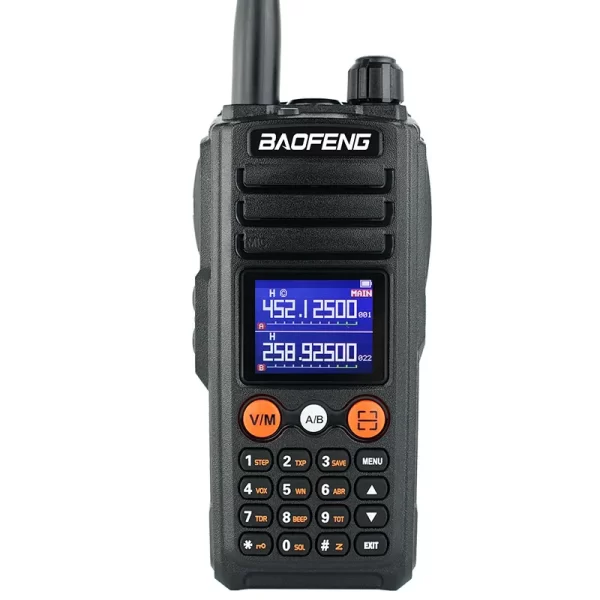 BAOFENG UV-27L Handheld Walkie Talkie Tri-Band 999CH NOAA Type-C Charging - Image 3