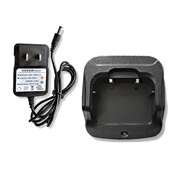 BAOFNEG BF-1904 BF-1908 Two Way Radio Charger Desktop Charing Dock Base with Adaptor - Image 2