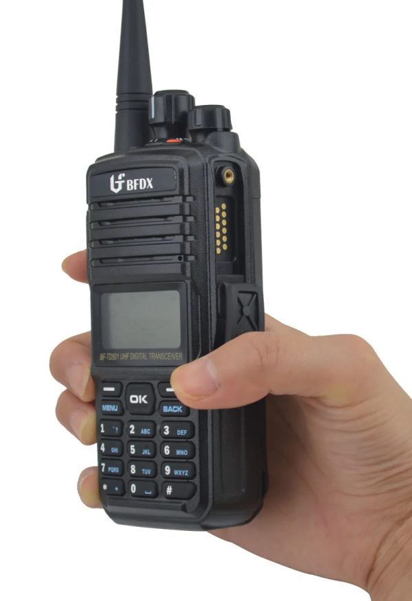 BFDX BF-TD501 UHF VHF DMR Digital Portable Transceiver with Keypads - Image 3