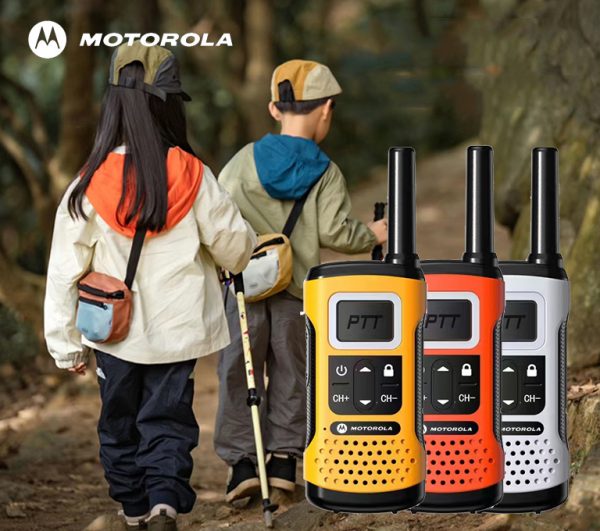 Motorola K6 Handheld Ham Radios Indoor Outdoor for Children Kids Gifts Present