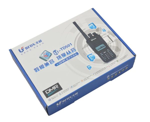 BFDX BF-TD501 UHF VHF DMR Digital Portable Transceiver with Keypads - Image 4