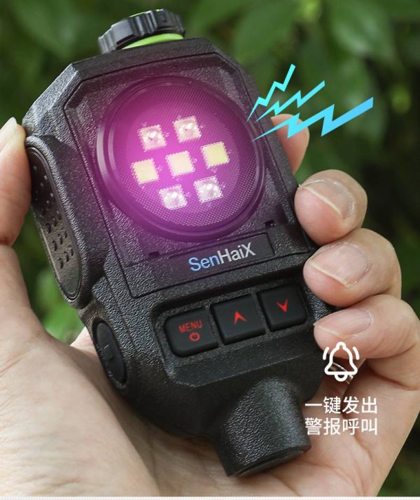 Ham Radios Senhaix No.1 BT Wireless Microphone Speaker Dual PTT Burst Light SOS Type-c Charging - Image 2