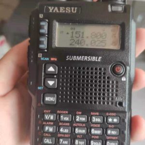 Yaesu VX-8DR GPS Bluetooth Submersible Dual-band Handheld Walkie Talkie