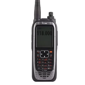 ICOM IC-A25N aviation air band portable walkie talkie built-in GPS Bluetooth navigation Acme IC-A24 hand station upgrade