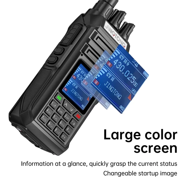 Jingtong JT-3988 Multi Band Walkie Talkie 10W Air Band Radio NOAA Wireless Frequency Tyep-C - Image 6