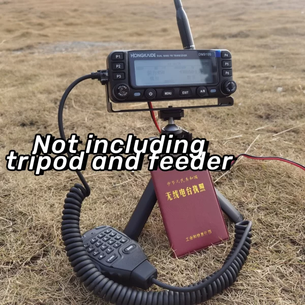 Mobile Radio Small DM9100 Dual Band VHF/UHF 25W Digital Analog GPS APRS DMR Car Walkie Talkie - Image 4