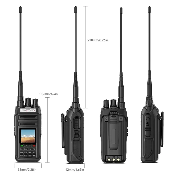 Jingtong JT-3988 Multi Band Walkie Talkie 10W Air Band Radio NOAA Wireless Frequency Tyep-C - Image 4