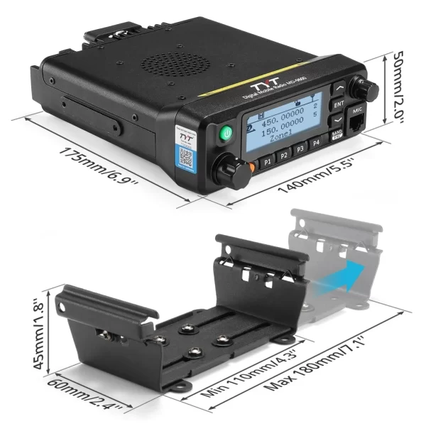 Two Way Radio Repeater TYT THR-9000 Mobile VHF UHF Repeater Compact and lightweight repeater Walkie Talkie - Image 4