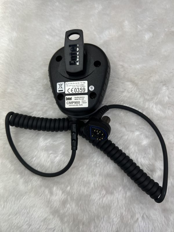 CMP950 Speaker Mic for HT ATEX Entel PTT Handheld Microphone - Image 3