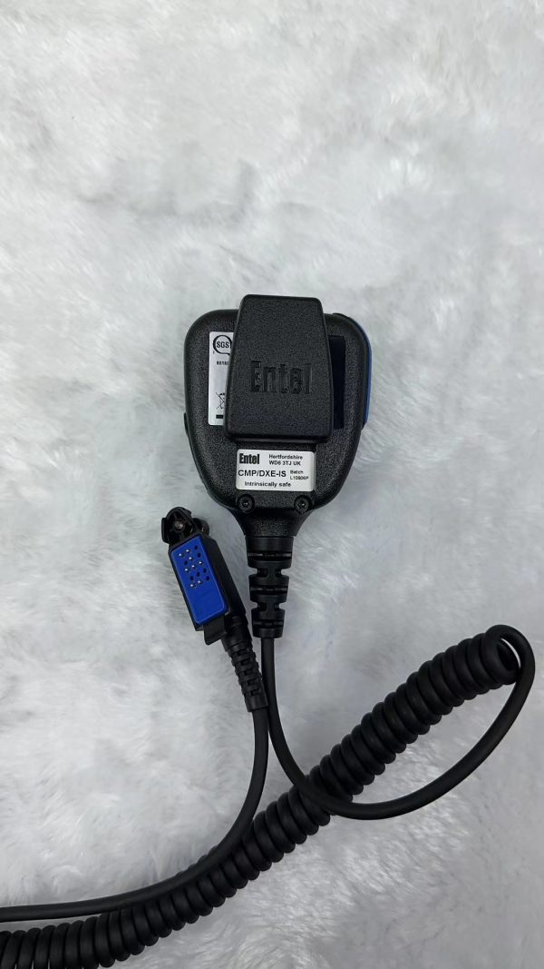 Anti EX proof Hand Microphone For Entel CMP/DXE-IS DX544. DX585 Portable Radio PTT Microphone - Image 2
