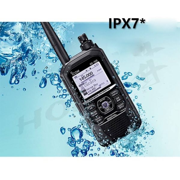ICOM ID-50A D-STAR Digital Outdoor IPX7 Waterproof Handheld Radio - Image 2