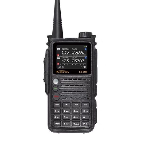 Linton LD-6100 Digital Radio Dual PTT UV Dual Frequency DMR Tier II Outdoor Walkie Talkie
