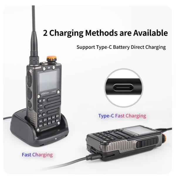 LINTON LT-9100 Portable Radio Wide Frequency Dual Band Aviation Maritime FM Shortwave Reception - Image 4