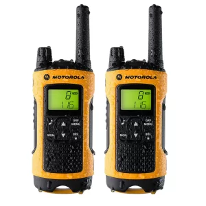 2PCS/Pair Motorola TLKR T80EX 10KM Public Walkie Talkie Waterproof  License-Free Residential Handheld Radio