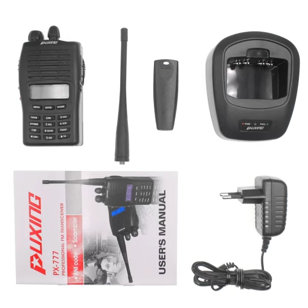 2PCS/1PCS Puxing PX-777 VHF136-174Mhz or UHF 400-470Mhz Handheld Radio - Image 6