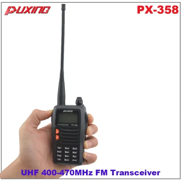 Free Shipping Puxing PX-358 UHF Portable 2 ways Radio