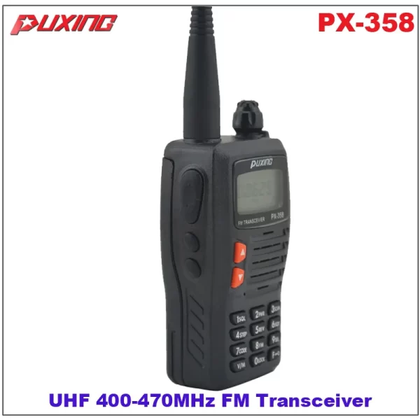 Free Shipping Puxing PX-358 UHF Portable 2 ways Radio - Image 3