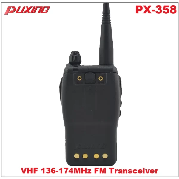 Free Shipping Puxing PX-358 VHF 136-174MHz Portable 2 ways Radio - Image 4