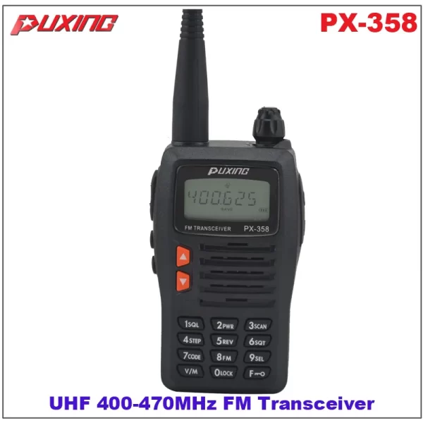 Free Shipping Puxing PX-358 UHF Portable 2 ways Radio - Image 2