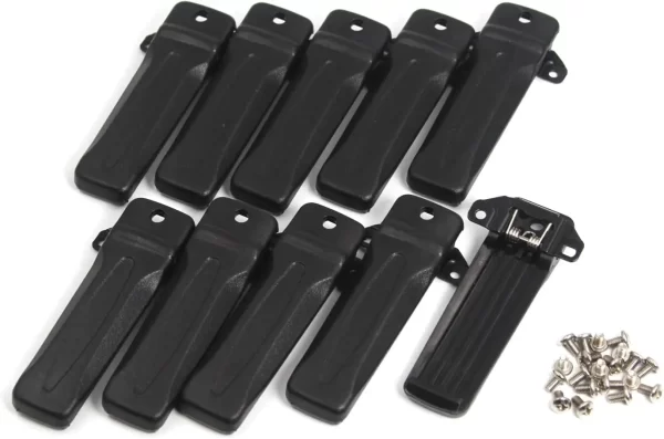 10pcs/lot KBH-10 Belt Clip for KENWOOD TK-3206 TK-2206 TH-D7 TH-F6 TH-F7 TK-2207 TK-2307 TK-2212 TK-3402 TK-2406 TK-3301 Radio