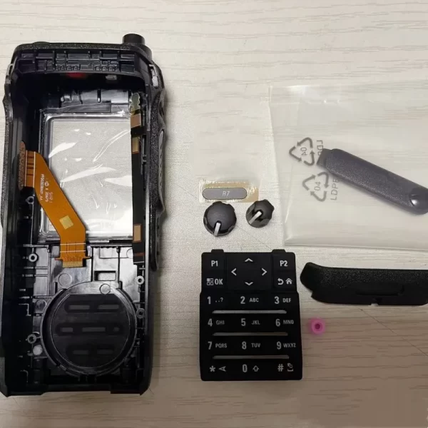 Motorola R7 Housing Kits Front Cover Case Full Sets with Keypads - Image 3