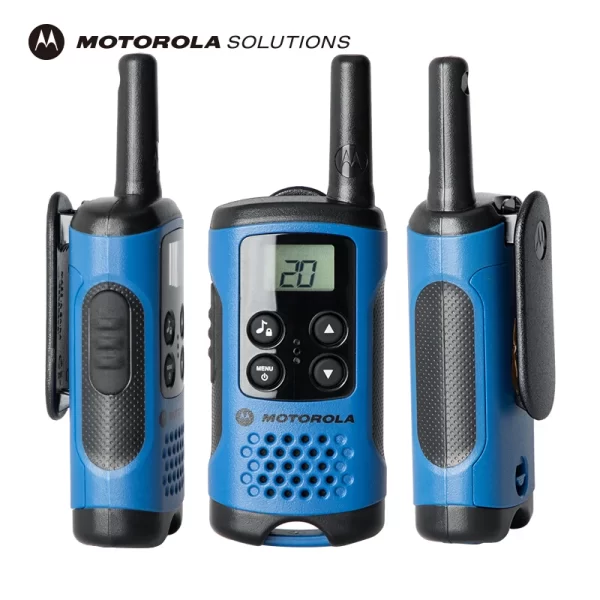 2pcs/pair Motorola TLKR-T40 Mini Walkie Talkie license free and includes key features such as LCD display, 8 channels and up to 4 km range - Image 5