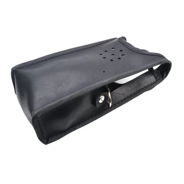 Handheld Walkie Talkie Leather Holster case Artificial Carry Pouch with Adjustable Strap for LEIXEN VV-25 NOTE 25W Ham Radio - Image 3