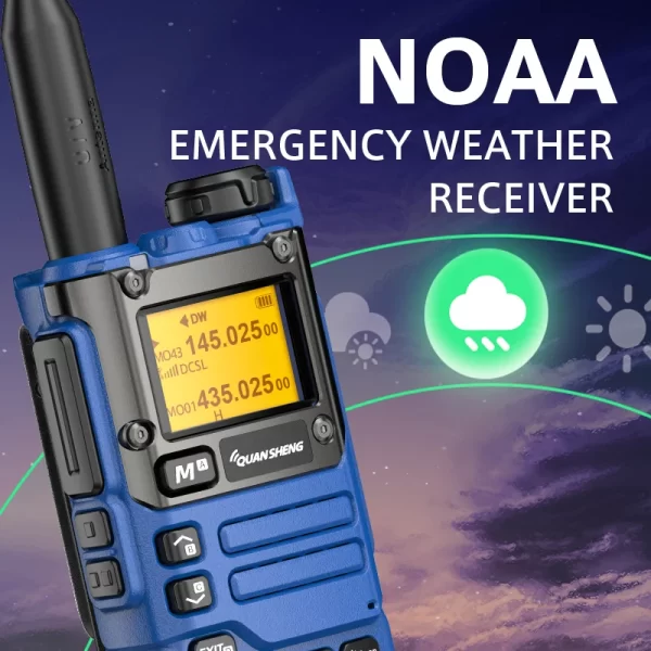 512KB Large Memory UV-K6 Amateur Radio Quansheng UV K5 (8) Multi Bands AM FM Wireless Set Long Range Receiver - Image 2