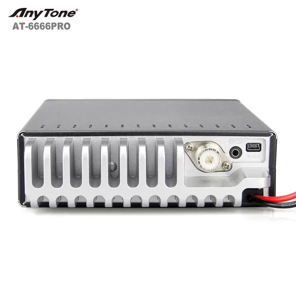 2024 New Anytone AT-6666Pro 80W High Power 10 Meter CB Radio CW/AM/FM/USB /LSB/PA Mode 40CH Car Mobile Radio - Image 3