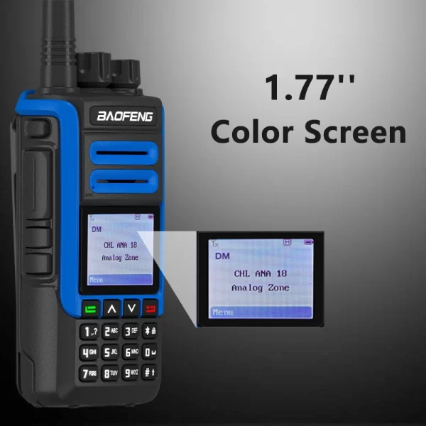 Baofeng DR-1802U Digital Walkie Talkie DMR AES256 Encryption 1024Channel UHF400-470MHz Single Band Digital Analog Long Range Radio - Image 4