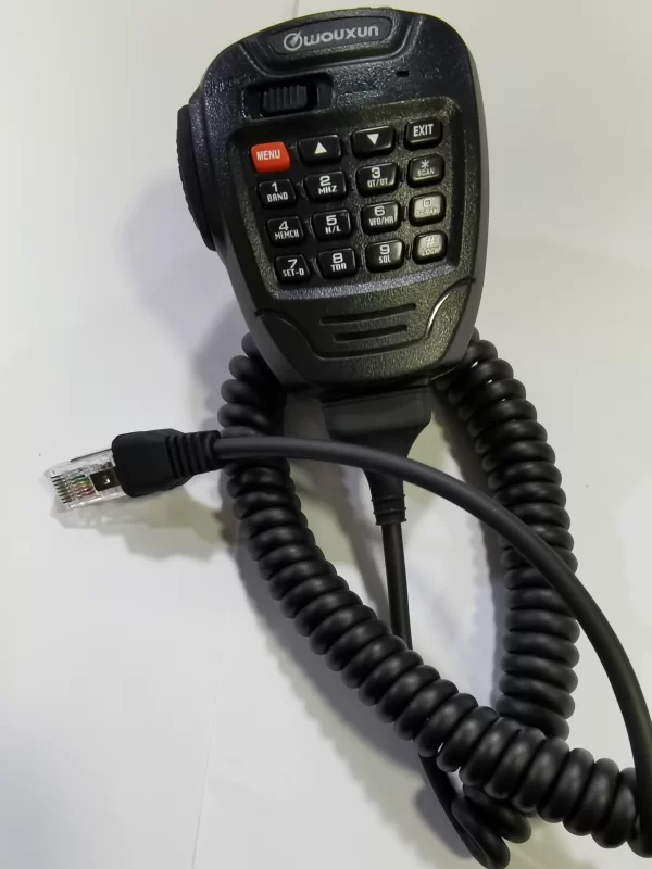 2024 New Original WOUXUN KG-UV9A Speaker Mic Handheld Microphone for Car Mobile Radio KG-UV920P Transceiver HAM