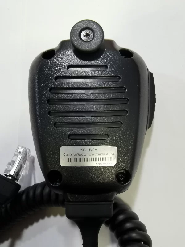 2024 New Original WOUXUN KG-UV9A Speaker Mic Handheld Microphone for Car Mobile Radio KG-UV920P Transceiver HAM - Image 3