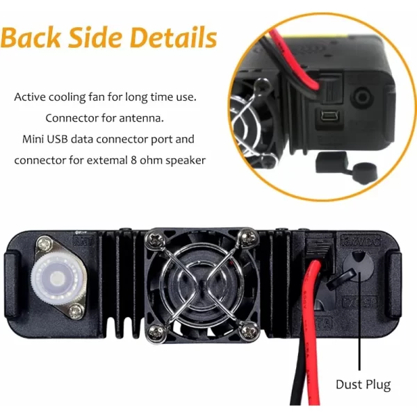 TYT TH-9800D Quad Band 10M/6M/2M/70CM Mobile Transceiver - Image 3