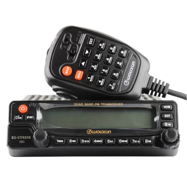 WOUXUN KG-UV920R(III) Quad Frequency Mobile Transceiver Car Base Radio