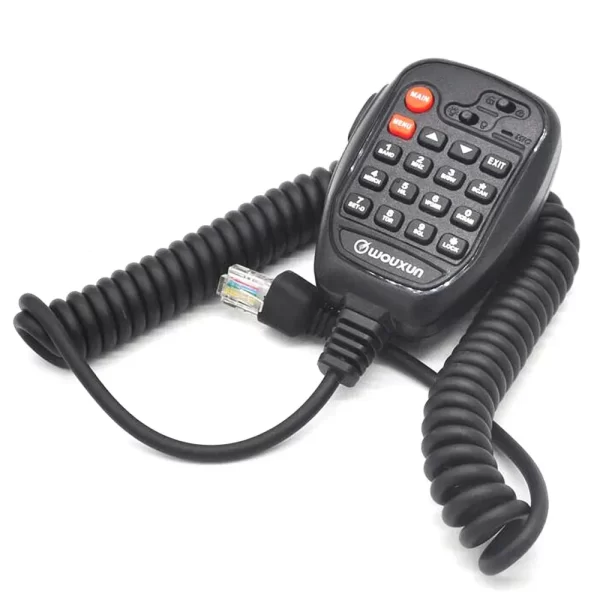 Drop Ship Original Wouxun KG-UV10A Wouxun Car Radio PTT Hand Microphone For KG-UV950P KG-UV920RIII