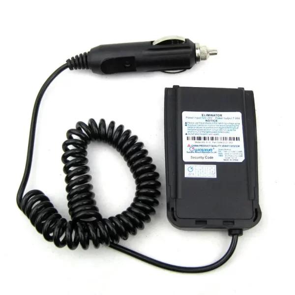 Original Wouxun KG-UV8D KG-UV8D Plus KG-UV8E Radio Car Charger Battery Eliminator - Image 3