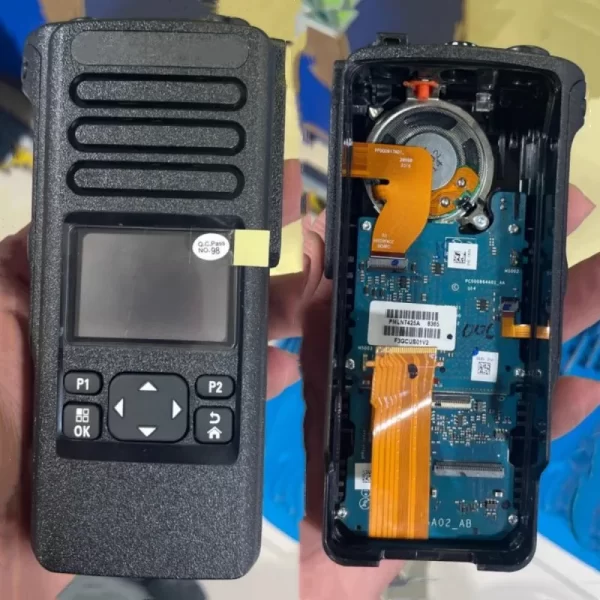 Replacement Housing Set Front Case with Speaker & LCD Screen for Motorola Radio XiR P8628i DP4601e DP4600e