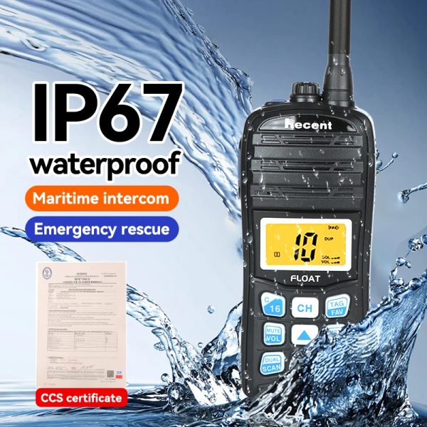 RS-35ME ATEX Explosion-proof Marine Radio Waterproof Floating Ship Walkie Talkie - Image 5