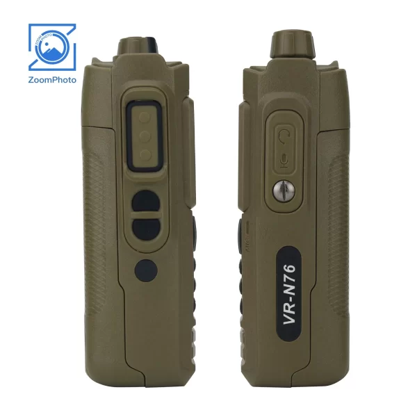 VR-N76 Portable Handheld Walkie Talkie UV Dualband IP67 Waterproof Outdoor Radio Bluetooth GPS Positioning - Image 5