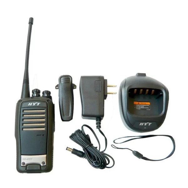HYT TC-620 Hytera TC620 UHF VHF Two Way Radio with 16Ch 5W BL1204 battery & Charger Robust Long Range Walkie Talkie - Image 3