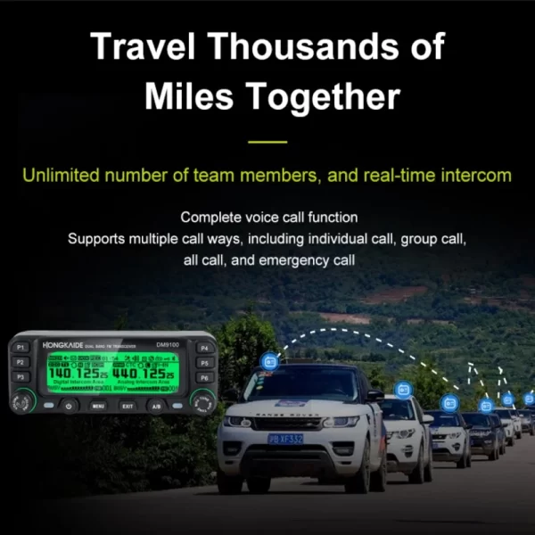 ZASTONE DM9100 Mini Mobile Radio Free Shipping - Image 5