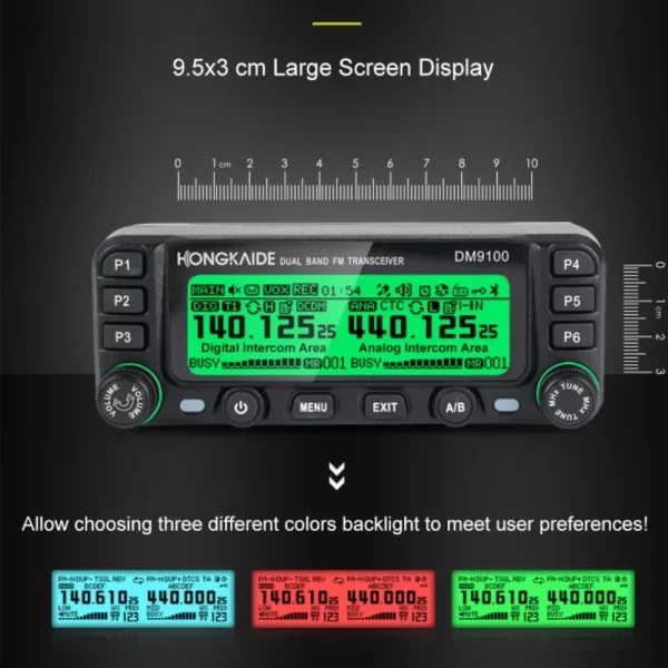 ZASTONE DM9100 Mini Mobile Radio Free Shipping - Image 4