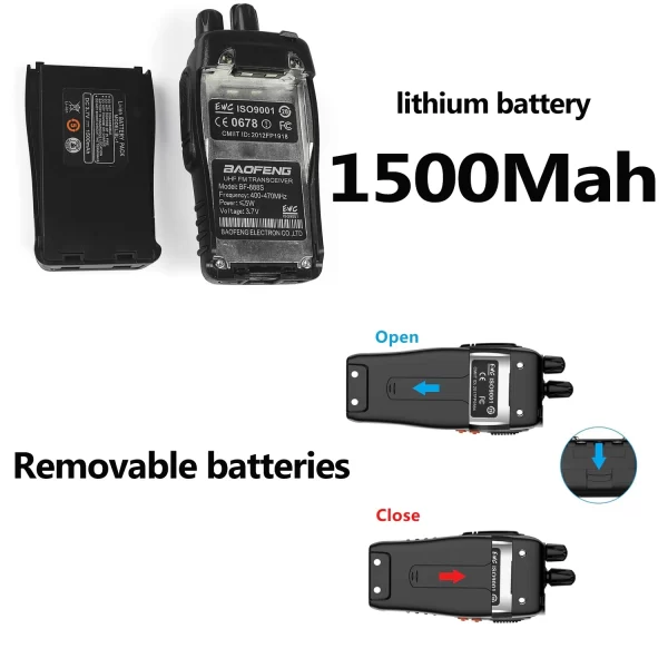 10pcs/Lot Wholesale Baofeng BF-888S Portable 2-ways Radio - Image 3