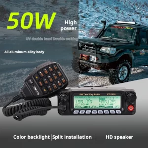 WICJIE FT-7800 Vehicle mounted Mobile Transceiver Free Shipping