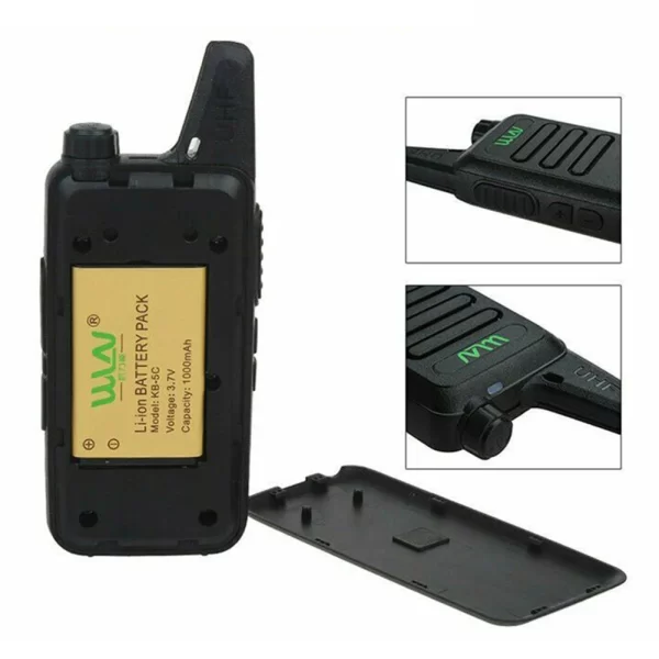 10PCS/LOT Wholesale Price WLN KD-C1 UHF Mini Handheld Two way Radio - Image 6