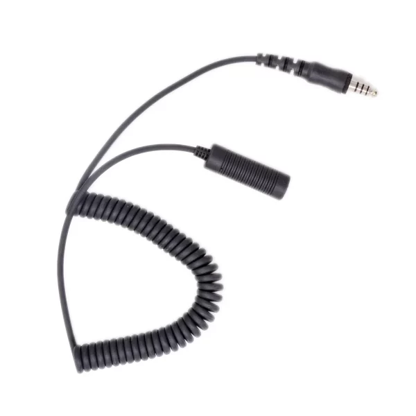 ABS U-92A/U TO U-174/U TAC-SKY Helicopter Military Headphone Extension Line Accessory Tactical Headset Eearpiece Connect Cable - Image 3